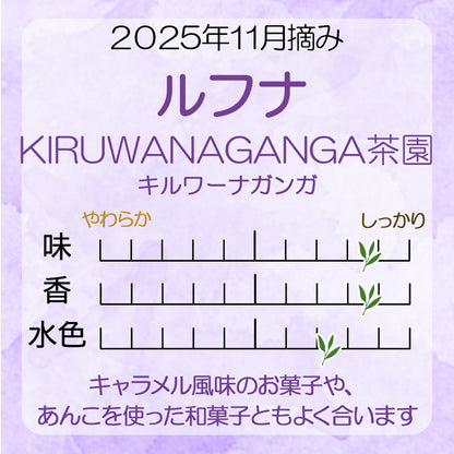 ルフナ RUHUNA 40g箱入　キルワーナガンガ茶園　2025年11月摘み　